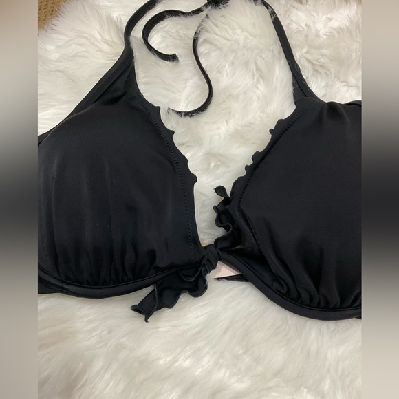 Victoria's Secret Black and Colorful Bikini Set with Halter Neck - Picture 7 of 12